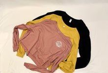 Load image into Gallery viewer, Cropped Long Sleeve - Mustard
